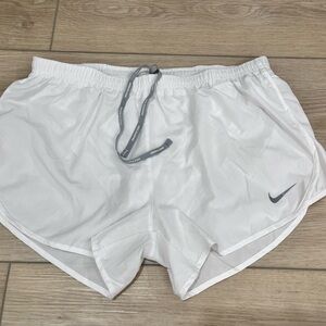 Nike Dri-FIT White Shorts